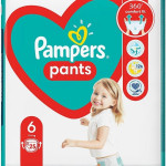 PAMPERS PANTS, vel. 6, 25ks, cena za balení