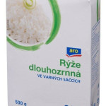 ARO rýže dlouhozrnná ve varních sáčcích, 1kg, cena za balení