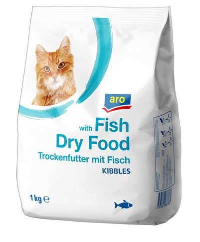 ARO Granule pro kočky ryba 1 kg
