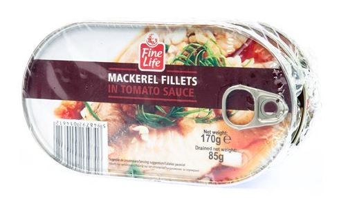 Fine Life Makrela v tomatové omáčce 170 g