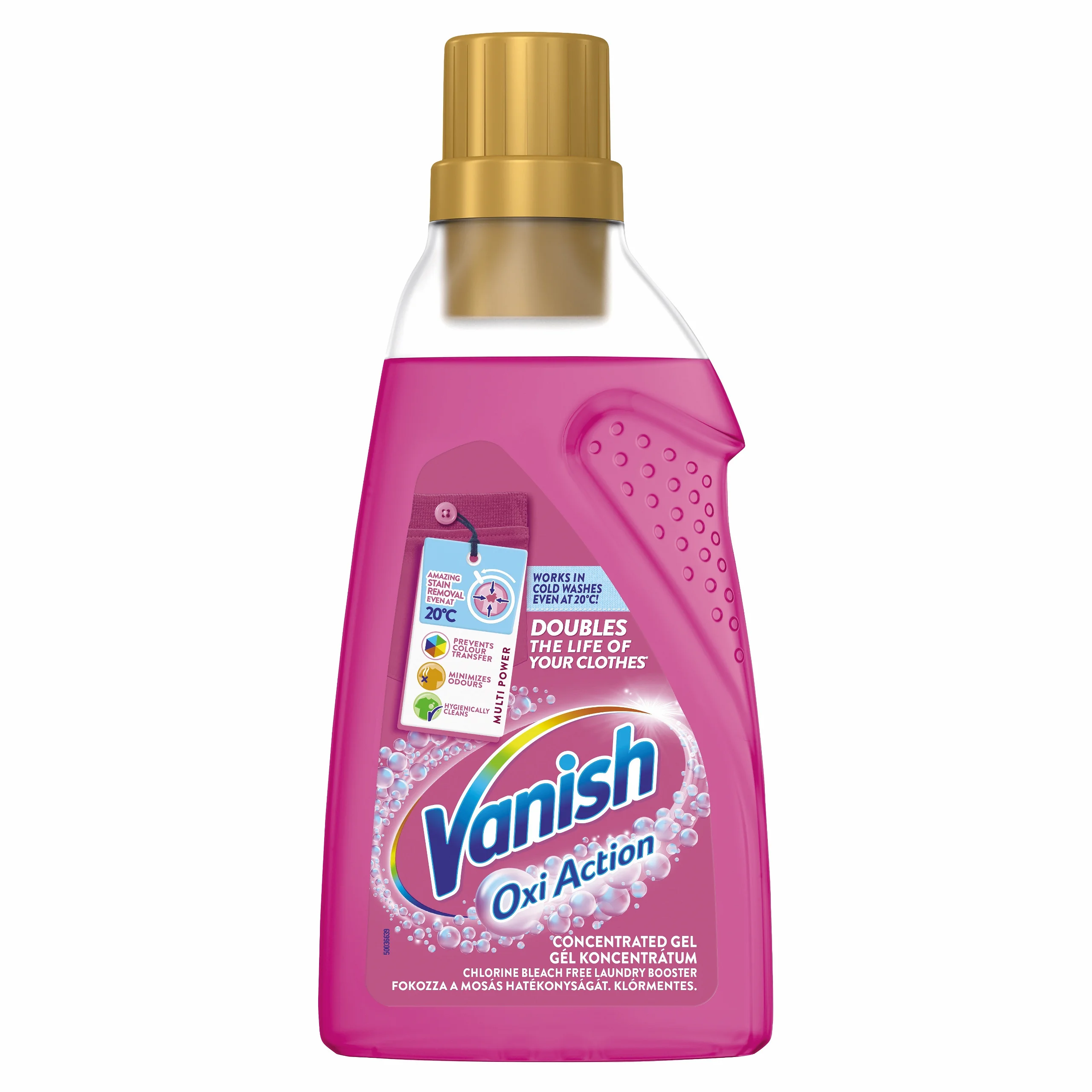 VANISH OXI ACTION odstraňovač skvrn 750ml, cena za ks