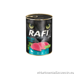 Rafi konzerva pro kočky, 400g, tuňák, cena za ks