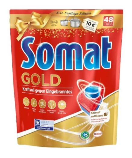 SOMAT GOLD tablety do myčky 48ks, cena za ks