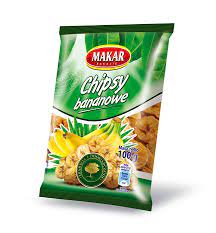 Makar Chipsy banánové 100g